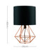 Angus Geometric Table Lamp With Shade