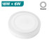 9W-24W Round & Square Blue Edge Surface Mount LED Panel Light, (3 Cycle)