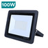 100W-300W SMD 4000K Black Photocell Floodlight