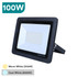 10W-200W SMD Floodlight, Black/Yellow Finish, PIR Motion Sensor Option