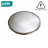 Wilson x Slim Bulkhead White/Chrome 25W 4000K, Emergency & Microwave Sensor Option