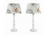 Pair Of LED Table lamps With Shades