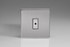 Varilight Brushed Steel Screwless 1-Way V-Pro Multi-Point Remote/Tactile Touch Control Master LED Dimmer 0-100W (1-4 Gang)