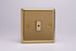 Varilight Victorian Brass 1-Way V-Pro Multi-Point Remote/Tactile Touch Control Master LED Dimmer 100W (1-4 Gang)