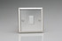 Varilight Mirror Chrome 10A Intermediate White Rocker Switch (1-2 Gang)