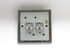 Varilight Pewter Screwless 6A 1-Way Push-to-Make Momentary Switch (1-4 Gang)