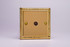 Varilight Georgian Brass TV Socket, Co-Axial (1-2 Gang)