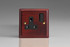 Varilight Mahogany Kilnwood 13A Double Pole Switched Socket (1-2 Gang)