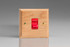 Varilight Oak Kilnwood 45A Cooker Switch