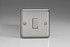 Varilight Matt Chrome 10a Intermediate Steel Rocker Switch (1-2 Gang)