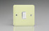 Varilight White Chocolate Lily 10A 1 or 2-Way Rocker Switch (1-4 Gang)