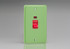 Varilight Beryl Green Lily 45A Cooker Switch