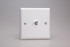 Varilight Chalk White 10A 1 or 2 Way Toggle Switch (1-4 Gang)