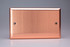 Varilight Brushed Copper Blank Plate