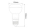 ProLED E27 R80 8W LED Reflector Bulb, 3000K & 6000K Option, Dimmable Available