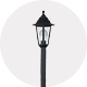 Retro Post Lights