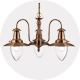 Copper Ceiling Lights