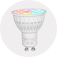 RGB Coloured GU10 LED Bulbs