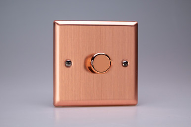 Varilight Brushed Copper V-Pro Smart Companion Controller (1-2 Gang ...