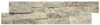 Silver Travertine Splitface Ledger Panel 6x24 - EACH