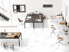 Domus Bianco Matte Porcelain Tile 32x32 - CASE