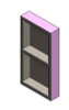 Double Square Niche 14-1/4" w x 27-3/4" h - EACH