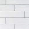 Illusion White Matte Porcelain Tile 8x36 - CASE
