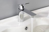 Bathroom Faucet 02411 Single Handle, Chrome - EACH