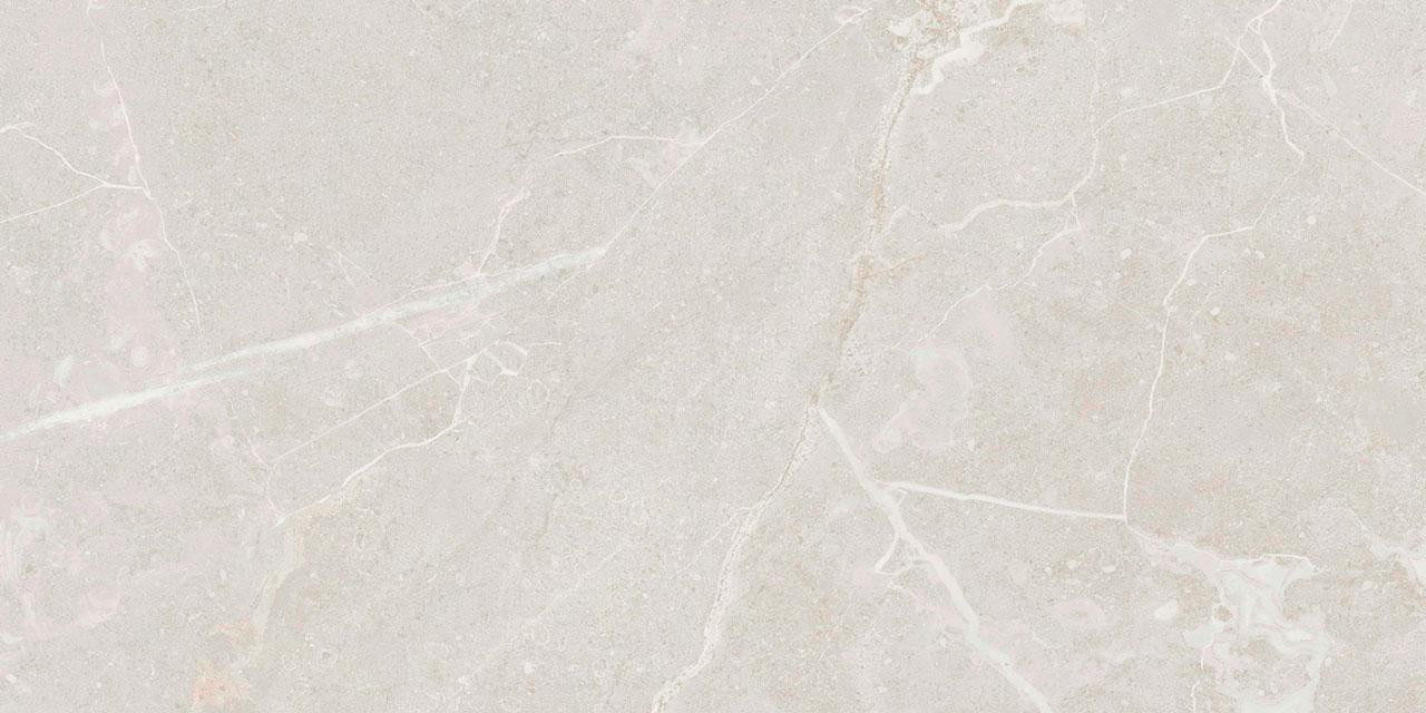 Belvedere White - Highly polished marble effect porcelain tile