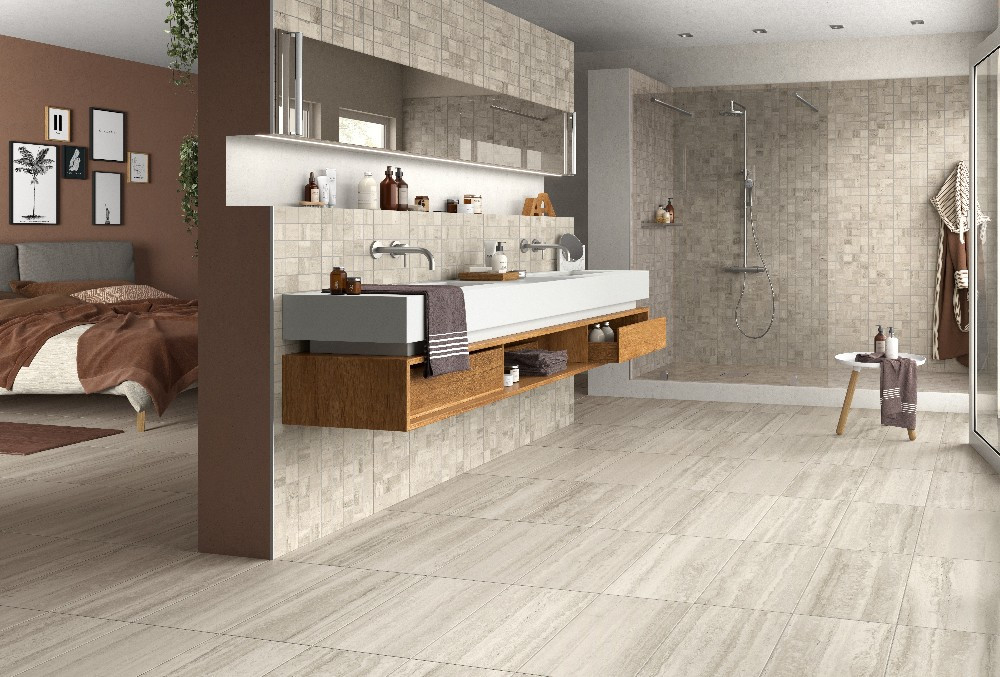 Flow Ivory Porcelain Tile 12x24 - CASE - Tile Outlets of America