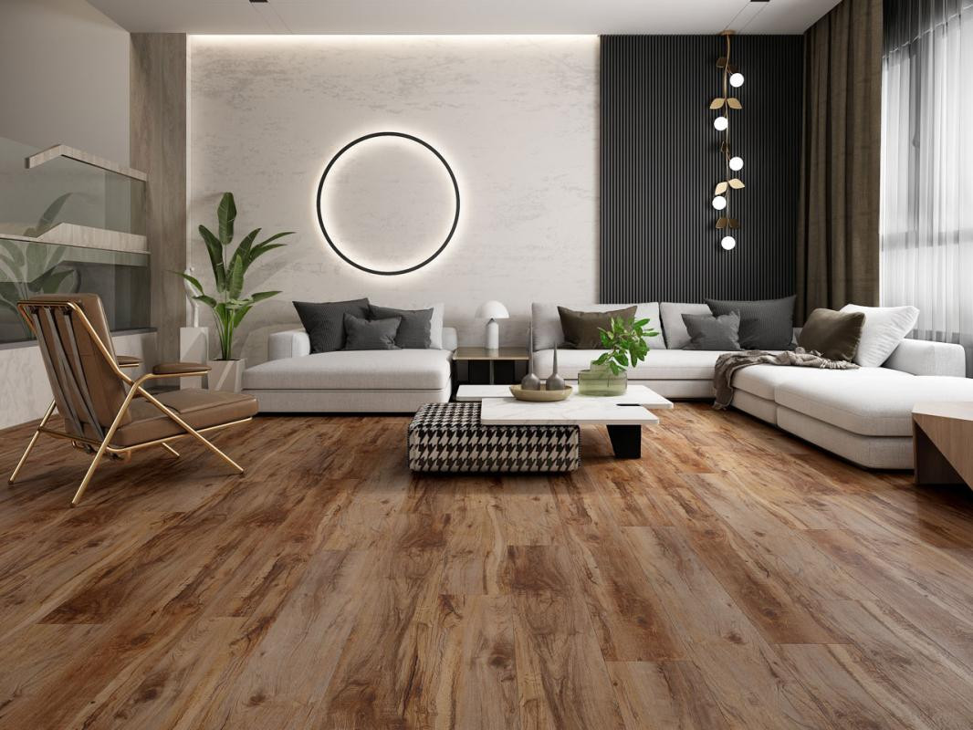 Hickory Forest SPC 5.5mm/20mil with Pad EIR/Bev 9x60 - CASE - Tile