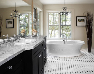 Big Tile or Little Tile? How to Design for Small Bathrooms and Living Spaces