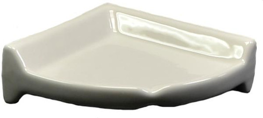 Travertine Tile Corner Shower Shelf 9"x9" Honed & Filled Soap Dish Foot Rest