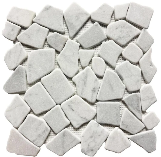 Marmol Bianco Carrara Mosaic 12x12 - EACH