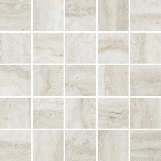 Flow Ice 2x2 Porcelain Mosaic 12x12 - EACH