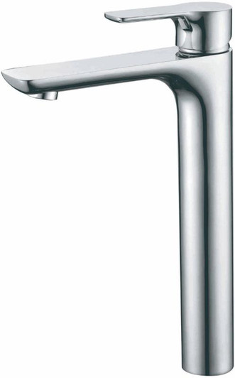 Bathroom Faucet 02412 Tall Single Handle, Chrome - EACH Bathroom Faucet 02412 Tall Single Handle, Chrome - EACH
