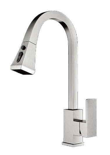 Kitchen Faucet KF811BN Single Handle Brushed Nickel - EACH Kitchen Faucet KF811BN Single Handle Brushed Nickel - EACH