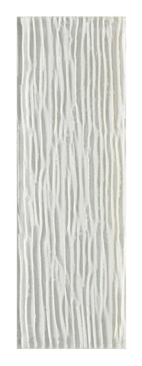 Bamboo White Glass Tile 4x12 - EACH Bamboo White Glass Tile 4x12 - EACH