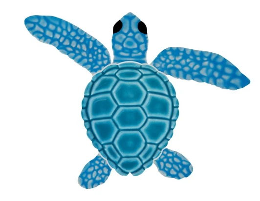 Turtle Loggerhead C Aqua Mini 4" - EACH