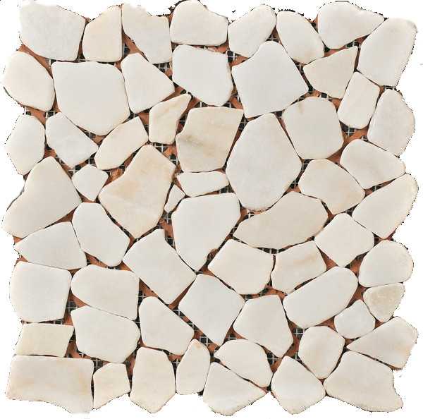 Marmol Bianco Carrara Mosaic 12x12 - EACH