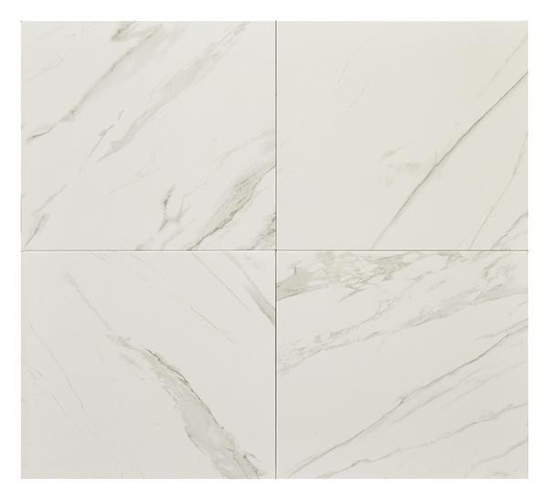 Hera Blanco Porcelain Tile 18x18 - CASE