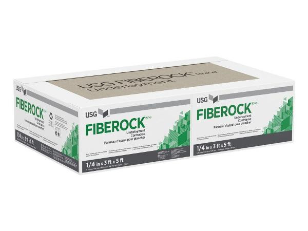 Fiberock 1/4in Backerboard 3x5ft - EACH