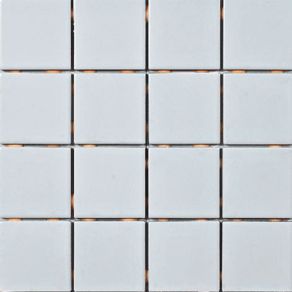 White 3x3 Ceramic Mosaic 12x12 - EACH