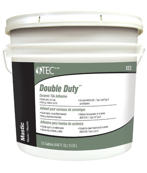 TEC 123 Double Duty Mastic 3.5 Gal - EACH