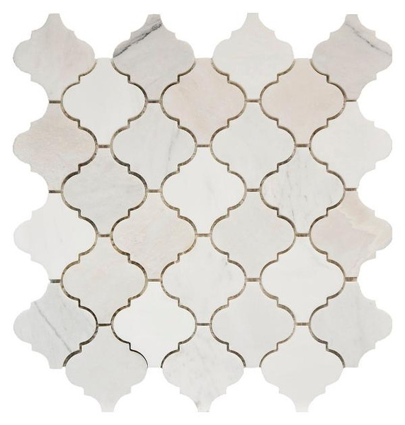 Lantern Arabesque Dolomite/Iceberg/Imperial Mosaic - EACH