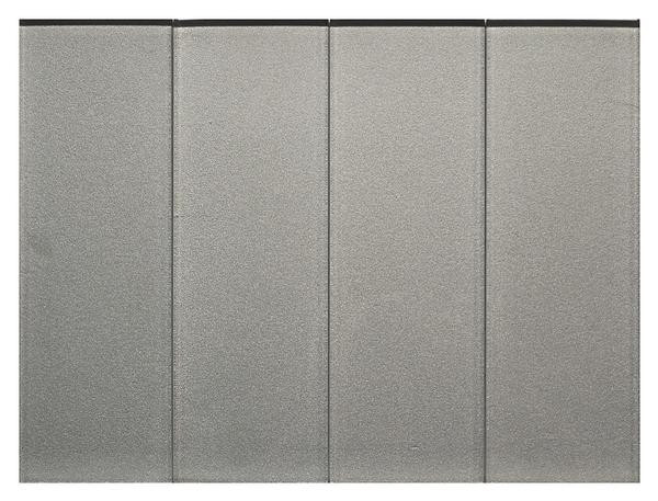 Silver Mist 8 mm Metallic Glass Tile 3x9 - EACH