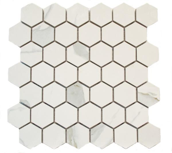 Domus 2" Hexagon Mosaic - EACH