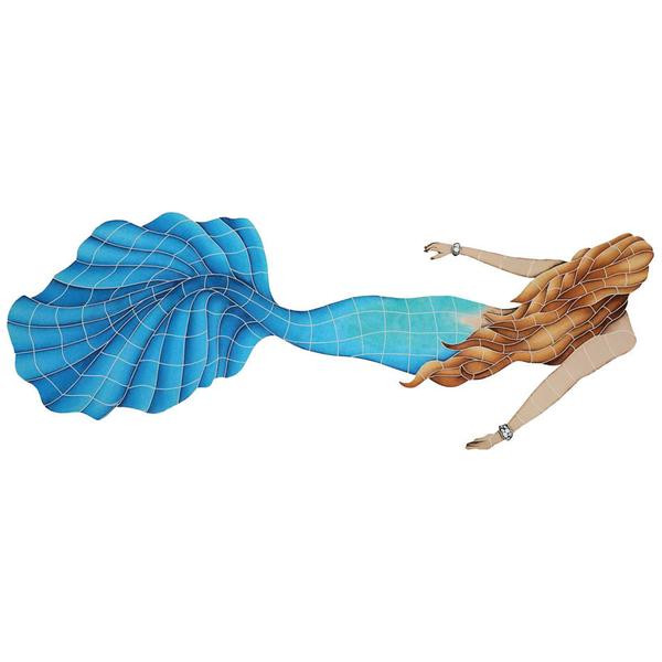 Swimming Mermaid 24x60" - EACH