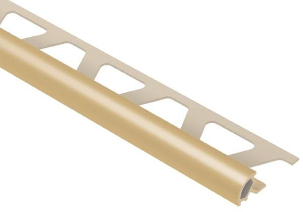 RONDEC Bullnose 3/8" PVC Lt Beige - EACH