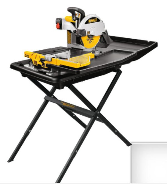 DeWalt D24000S 10" Wet Tile Saw with Stand - EACH